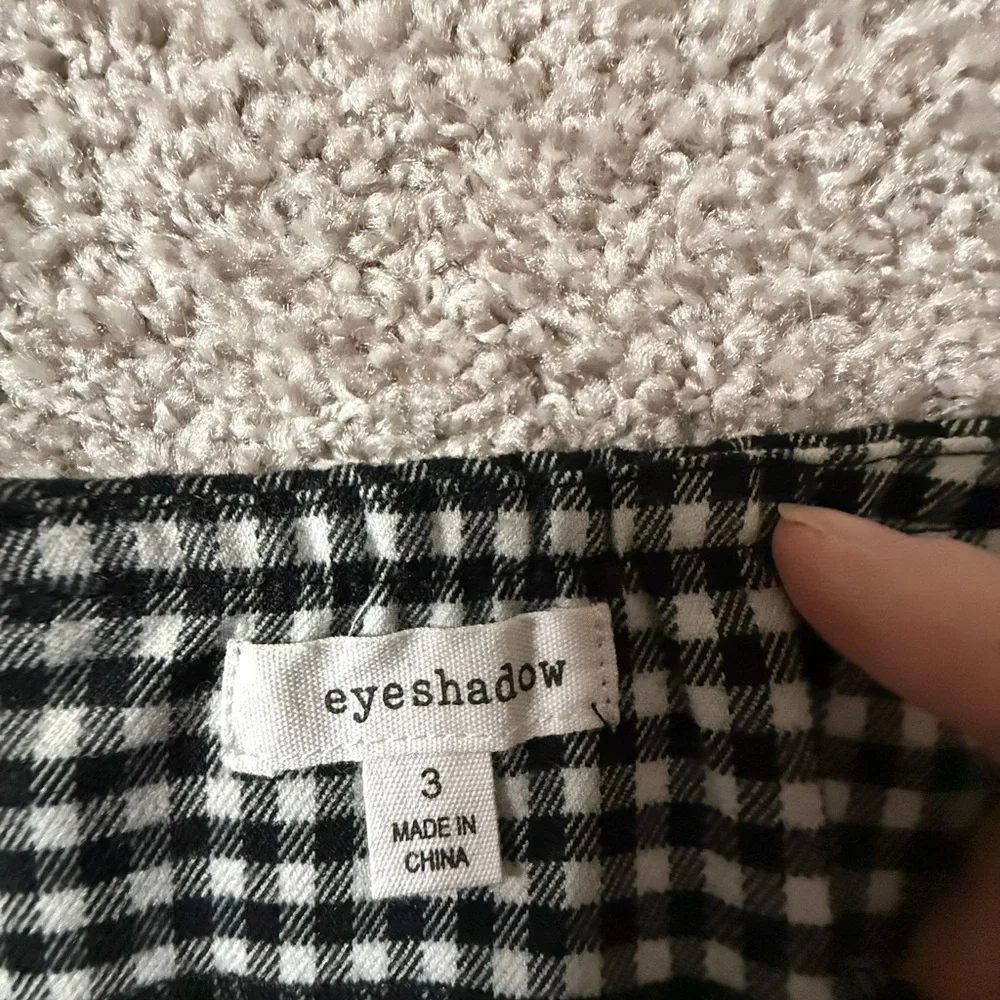 Black & White Micro Gingham Mini Skirt – Y2K Rachel Green Aesthetic